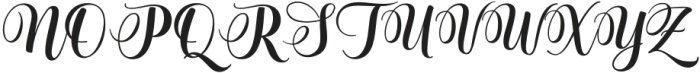 Armilla Script otf (400) Font UPPERCASE