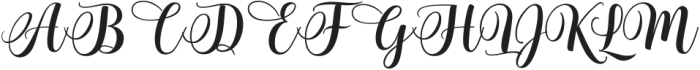 Armilla Script ttf (400) Font UPPERCASE