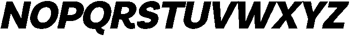 Armonia Black Italic otf (900) Font UPPERCASE