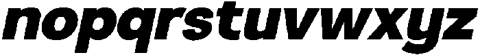 Armonia Black Italic otf (900) Font LOWERCASE