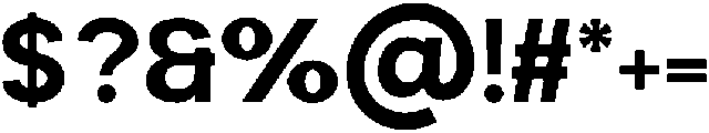Armonia Bold otf (700) Font OTHER CHARS
