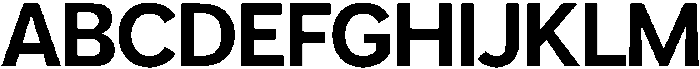 Armonia Bold otf (700) Font UPPERCASE