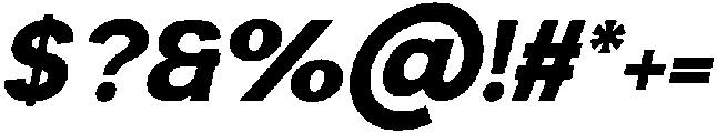 Armonia ExtraBold Italic otf (700) Font OTHER CHARS