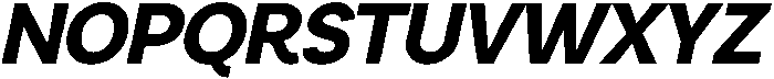 Armonia ExtraBold Italic otf (700) Font UPPERCASE