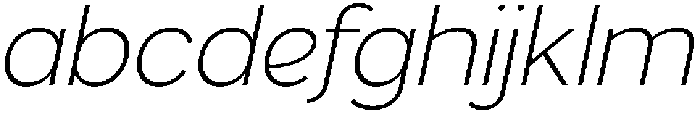 Armonia ExtraLight Italic otf (200) FONT
