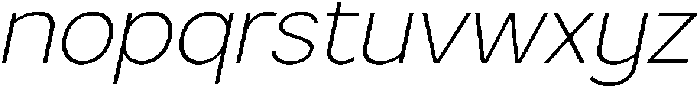Armonia ExtraLight Italic otf (200) Font LOWERCASE