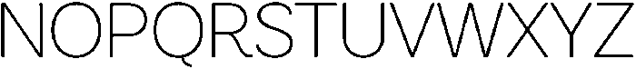 Armonia ExtraLight otf (200) Font UPPERCASE