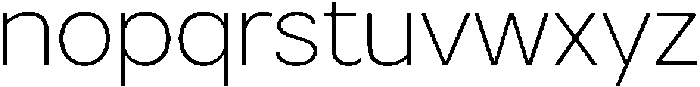 Armonia ExtraLight otf (200) Font LOWERCASE