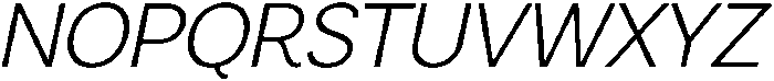Armonia Light Italic otf (300) Font UPPERCASE