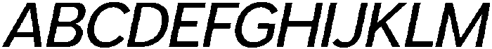 Armonia Medium Italic otf (500) Font UPPERCASE