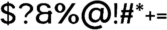 Armonia Medium otf (500) Font OTHER CHARS