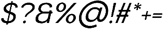 Armonia Regular Italic otf (400) Font OTHER CHARS