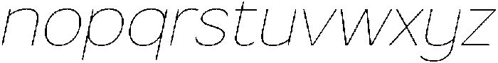Armonia Thin Italic otf (100) Font LOWERCASE