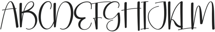 Armyblue Regular otf (400) Font UPPERCASE