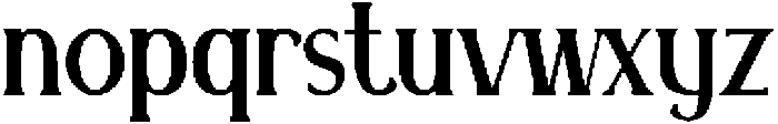 Arniek-Medium otf (500) Font LOWERCASE