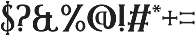 Arniek-Regular otf (400) Font OTHER CHARS