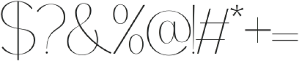 Arnolia-Regular otf (400) Font OTHER CHARS