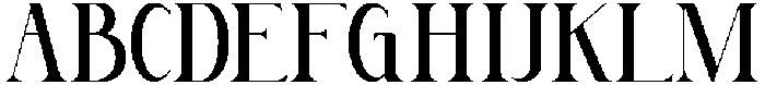Arnumi Regular otf (400) Font UPPERCASE