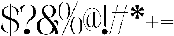 Aroba Modern Regular otf (400) Font OTHER CHARS