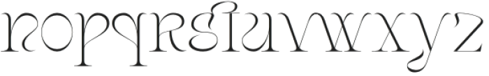 Arogant Regular otf (400) Font LOWERCASE