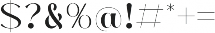 Arolse Belmonteria Serif otf (400) Font OTHER CHARS