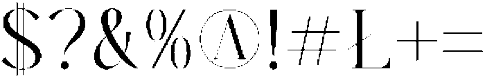 Aroma Floras otf (400) Font OTHER CHARS