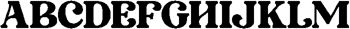 Aroma Vintage otf (400) Font UPPERCASE