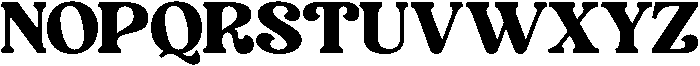 Aroma Vintage otf (400) Font UPPERCASE