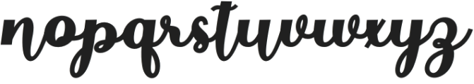 Arora-Italic otf (400) Font LOWERCASE