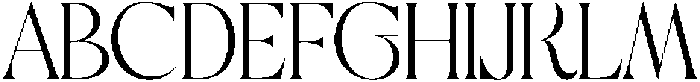 AroskaRegular otf (400) Font UPPERCASE