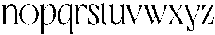 AroskaRegular otf (400) Font LOWERCASE
