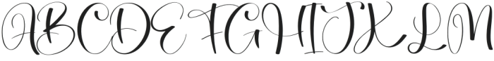 Around Regular otf (400) Font UPPERCASE
