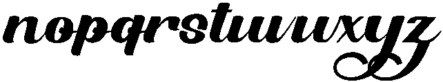 Arpeggio otf (400) Font LOWERCASE