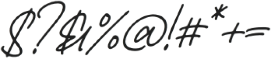 Arqantallic Italic otf (400) Font OTHER CHARS
