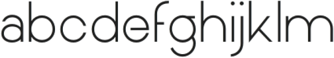 Arque Pro Typeface ExtraLight otf (200) Font LOWERCASE