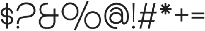 Arque Pro Typeface Light otf (300) Font OTHER CHARS