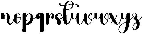 Arrival Heavenlight Regular otf (300) Font LOWERCASE