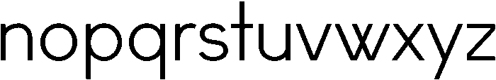 Arrivals otf (400) Font LOWERCASE