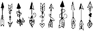 Arrows Regular otf (400) Font OTHER CHARS
