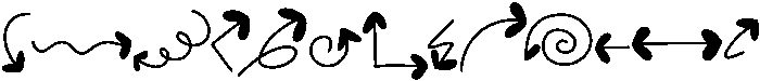 Arrows Regular otf (400) FONT