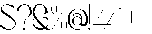 Arroyond otf (400) Font OTHER CHARS