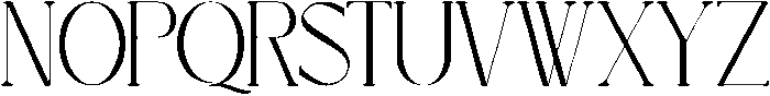 Arroyond ttf (400) Font UPPERCASE