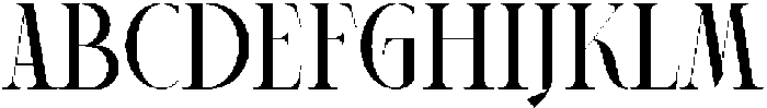 Arseri Regular otf (400) Font UPPERCASE
