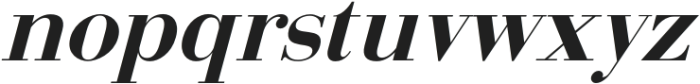 Arshila Bold Italic otf (700) Font LOWERCASE