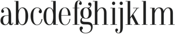 Arshila Light Condensed otf (300) Font LOWERCASE