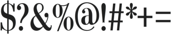 Arshila Medium Condensed otf (500) Font OTHER CHARS