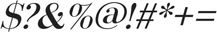 Arshila Medium Italic otf (500) Font OTHER CHARS