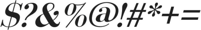 Arshila Semi Bold Italic otf (600) Font OTHER CHARS