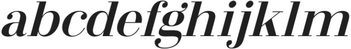 Arshila Semi Bold Italic otf (600) Font LOWERCASE