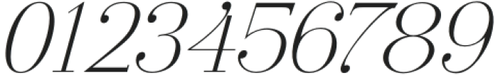 Arshila Thin Italic otf (100) Font OTHER CHARS